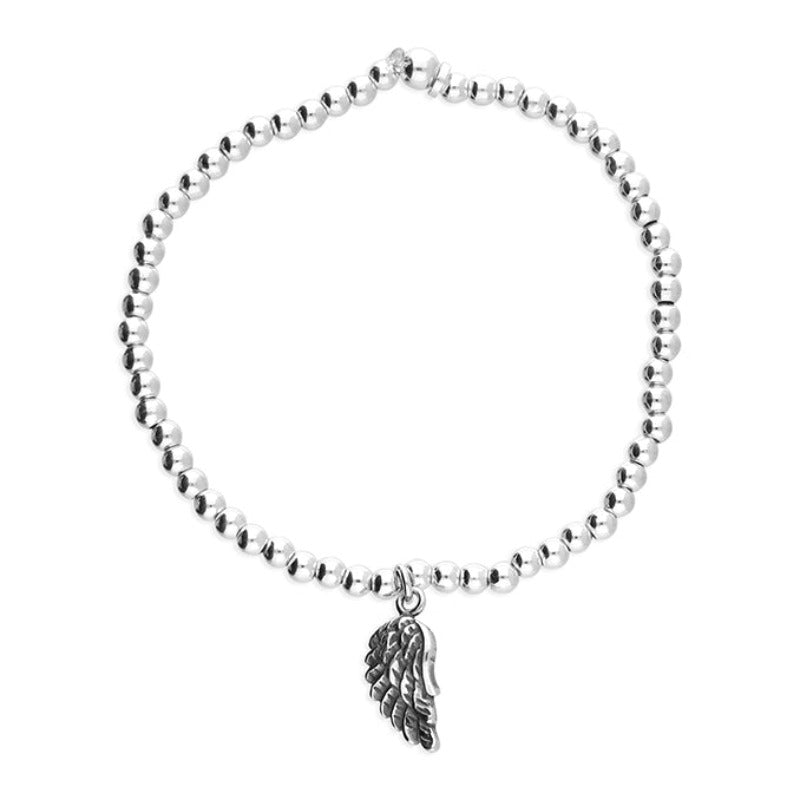 Angel Wing Charm Bracelet