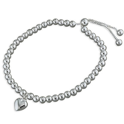 Heart Slider Bracelet