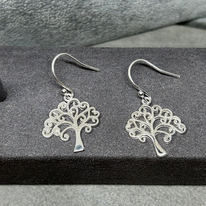 Tree of Life Drop Earrings