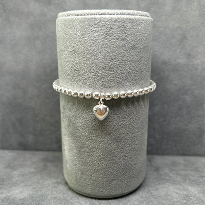 Beads with Heart Bracelet