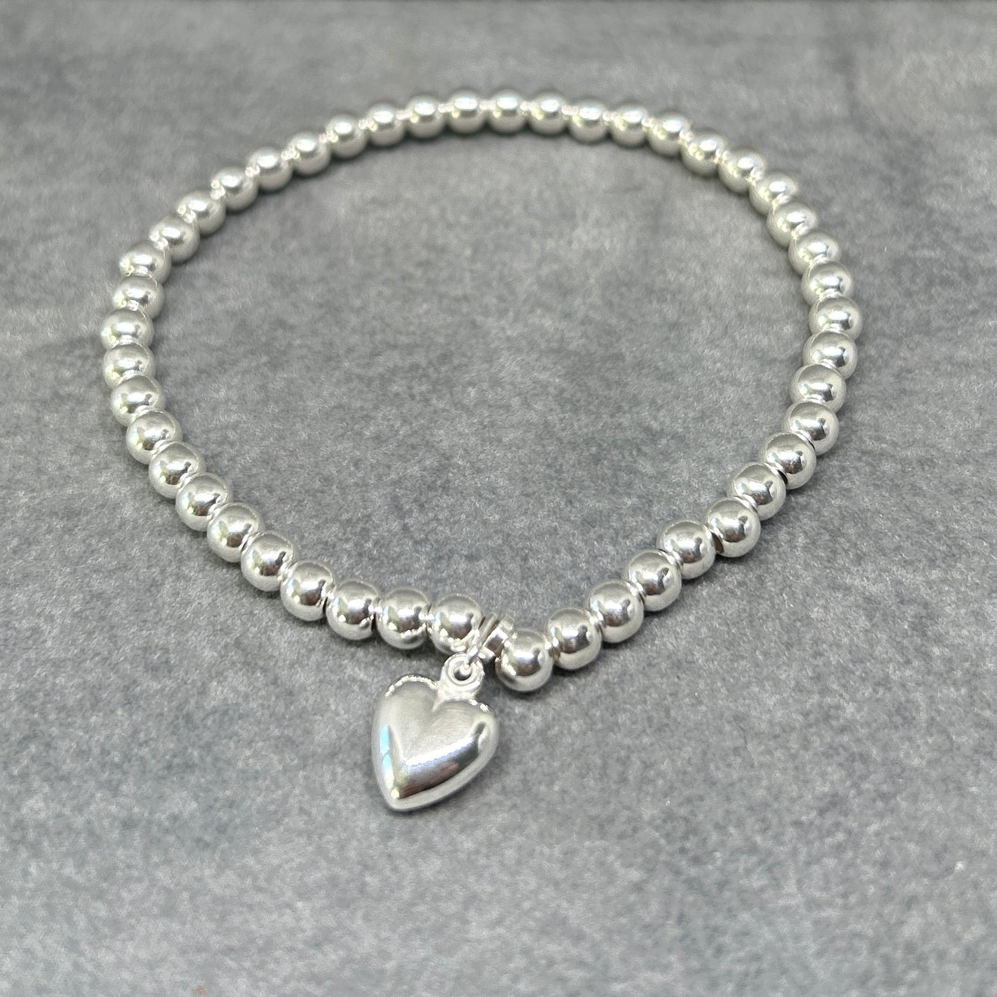 Beads with Heart Bracelet