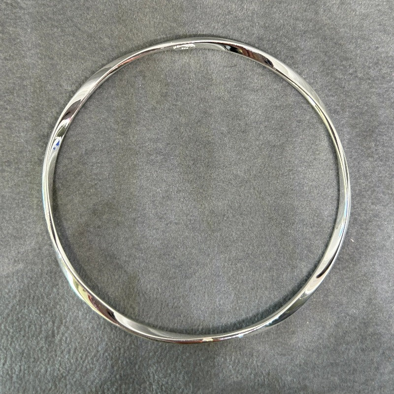 Twisted Hollow Slave Bangle