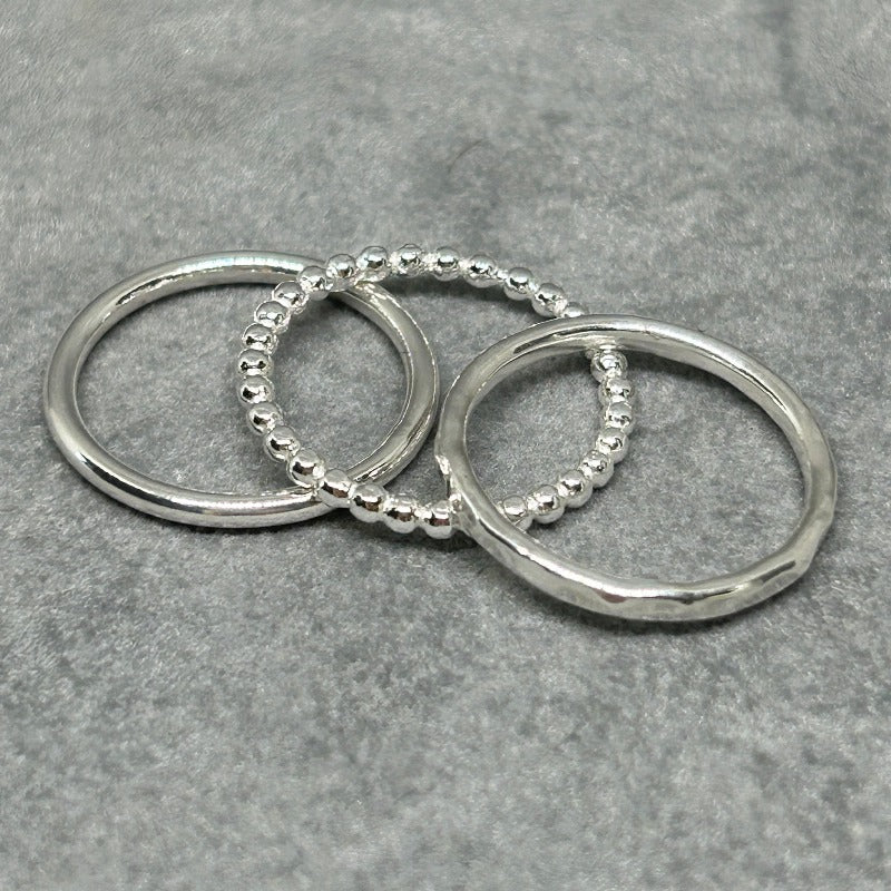 Solid Triple Ring