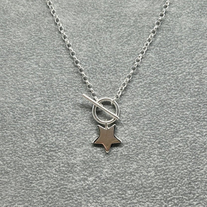 T-Bar Mini Star Necklace