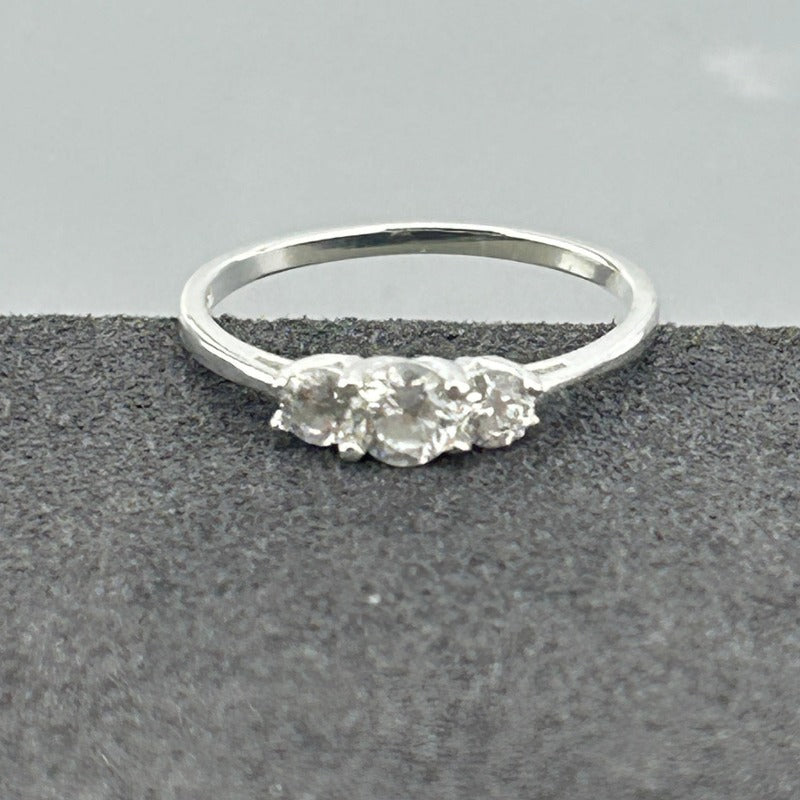 Cubic Zirconia Trio Promise Ring