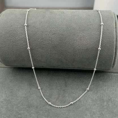 Trace and Bead Necklace