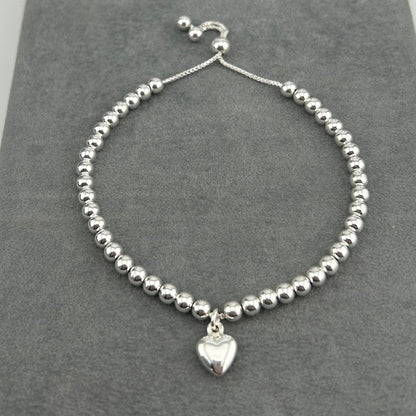 Heart Slider Bracelet