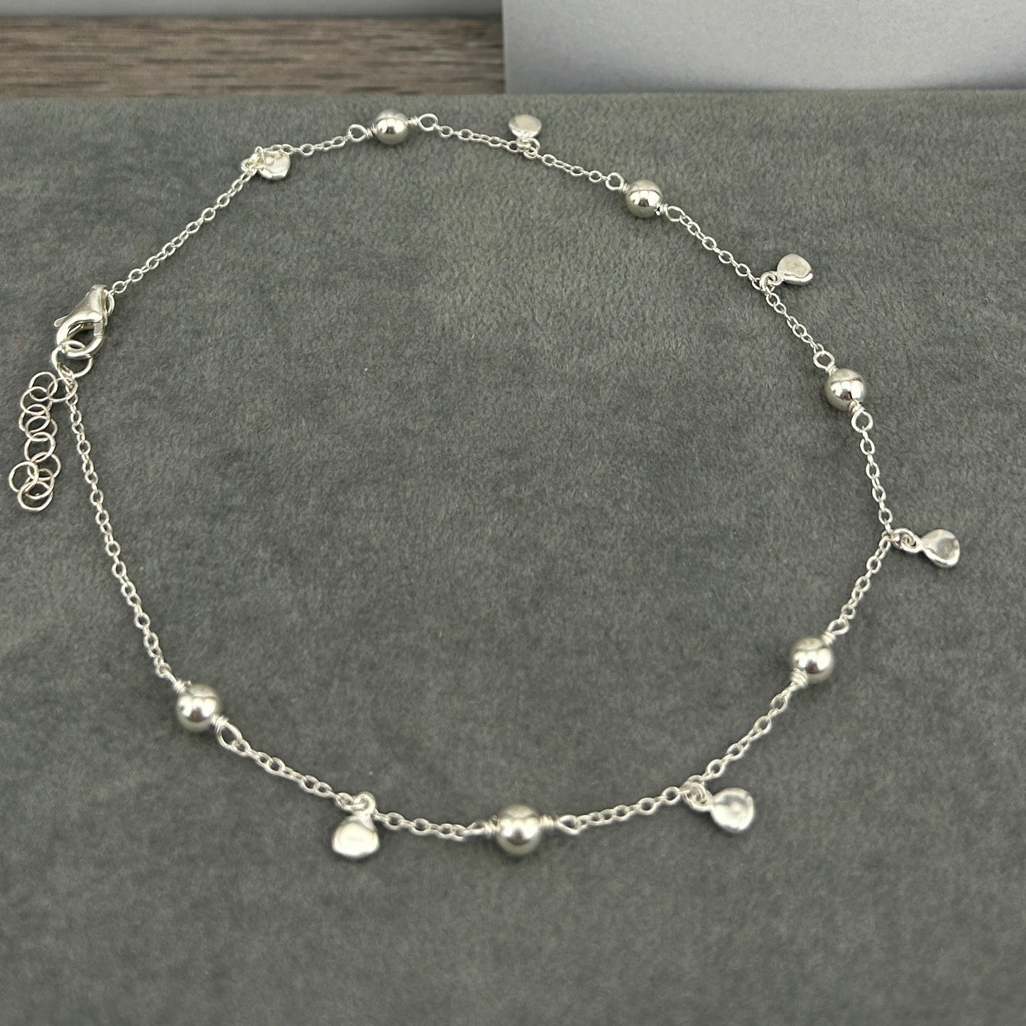 Silver Charm Anklet