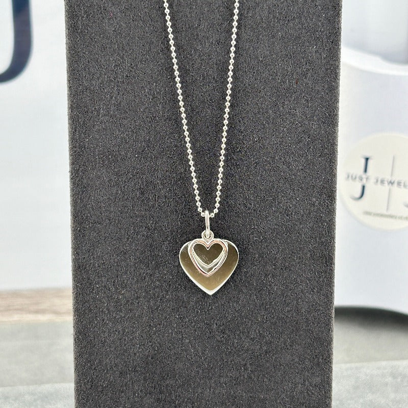 Plain Outline Heart Necklace