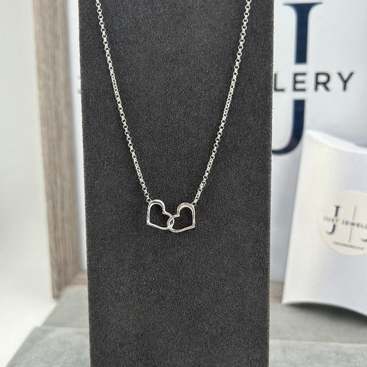 Interlinked Heart Necklace