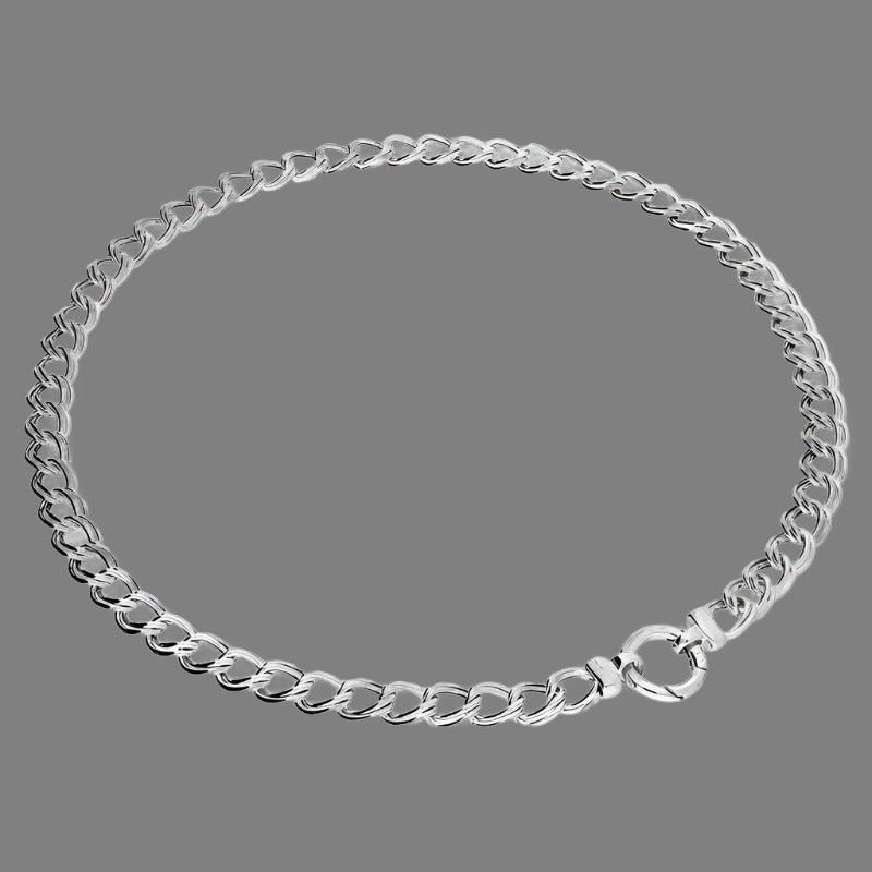 Double Linked Curb Necklace