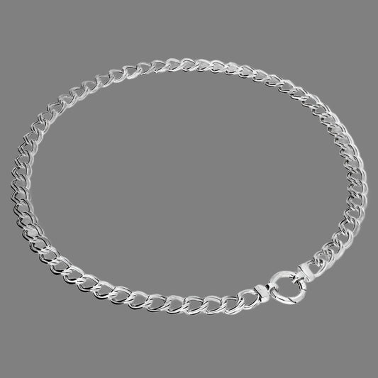 Double Linked Curb Necklace