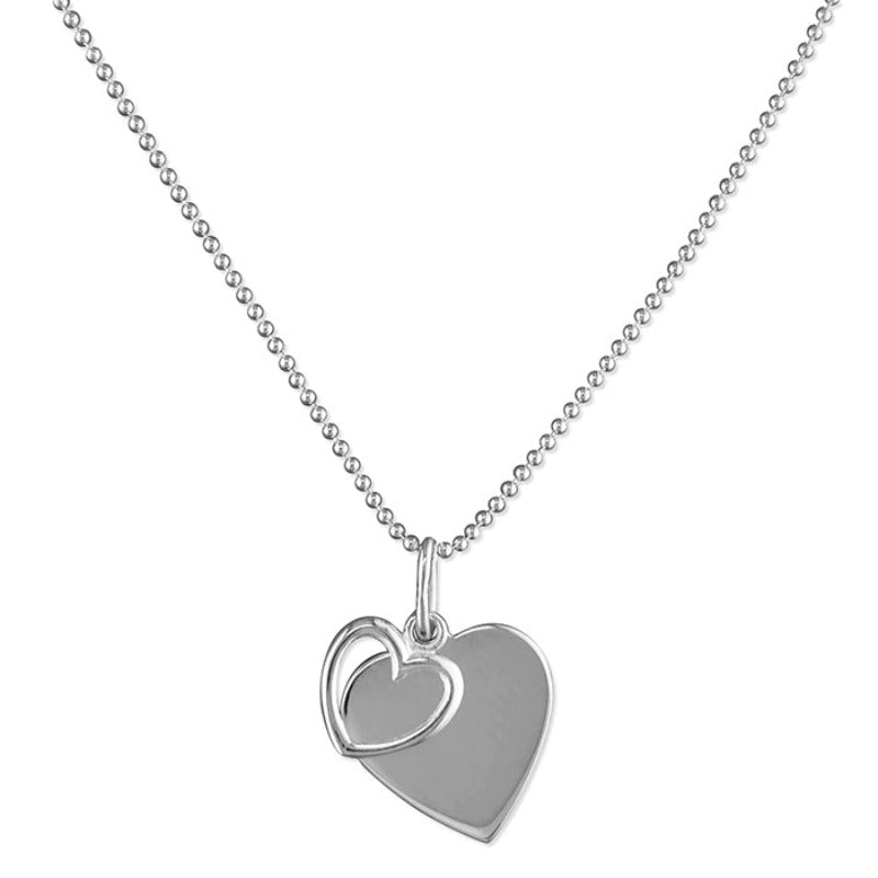 Plain Outline Heart Necklace