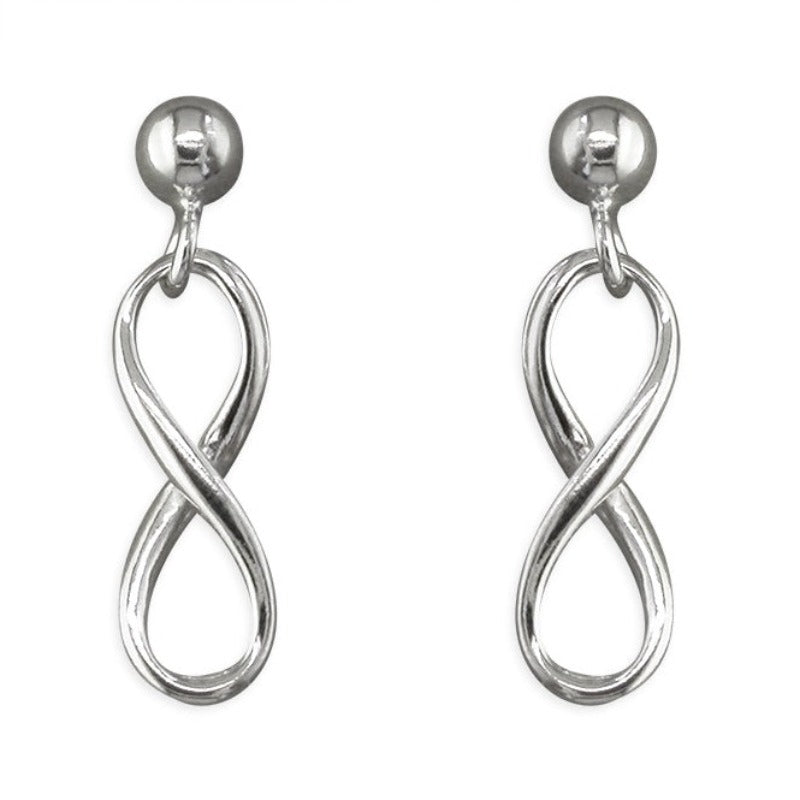 Infinity Drop Earrings