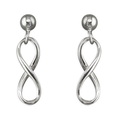 Infinity Drop Earrings