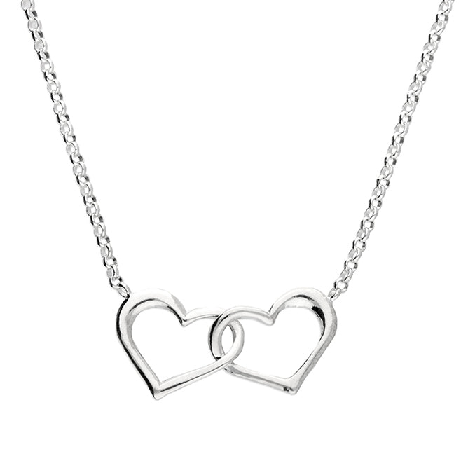 Interlinked Heart Necklace