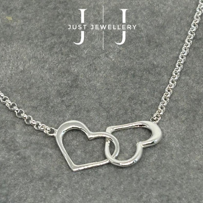 Interlinked Heart Necklace