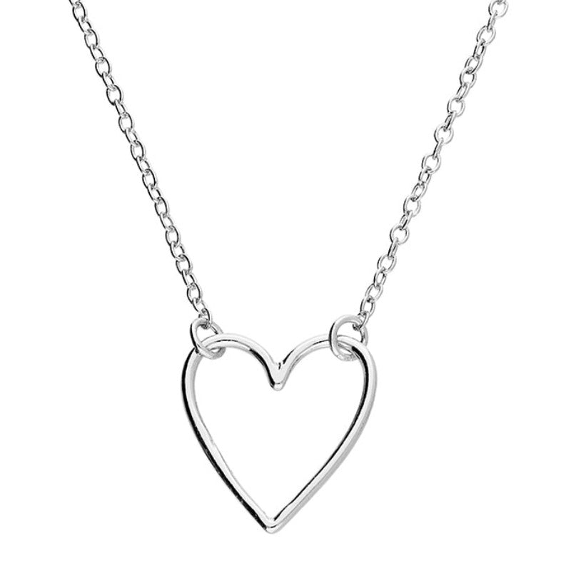 Open Heart Necklace