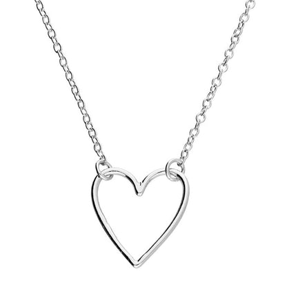 Open Heart Necklace