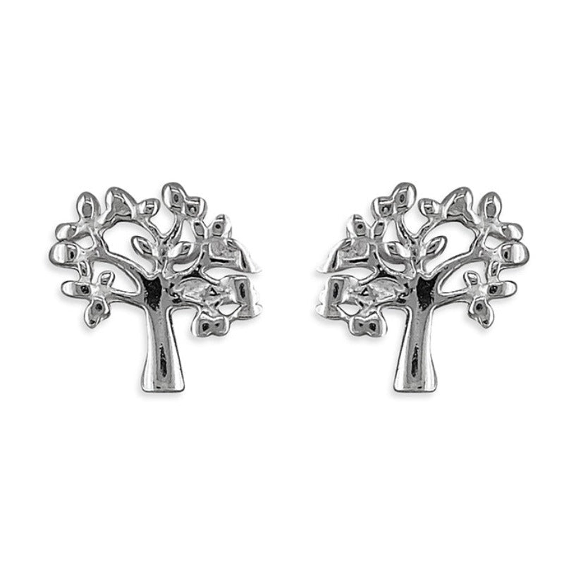 Tree of Life Stud Earrings