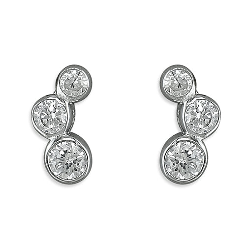 Cubic Zirconias Stud Earrings