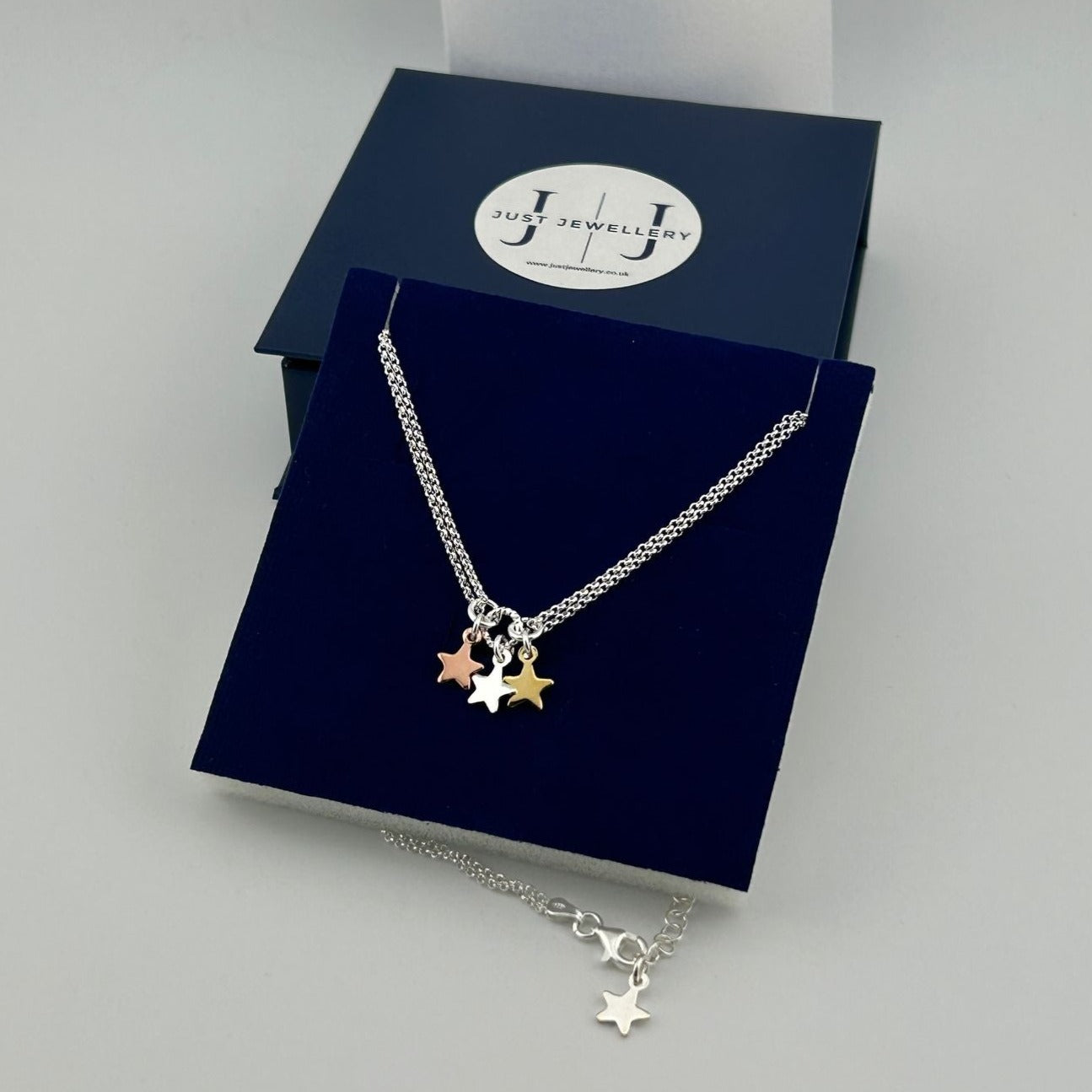 Triple Star Necklace